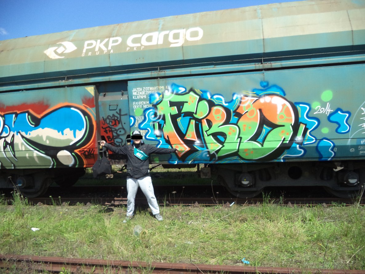 Graffiti Train - Photo by FIROONE