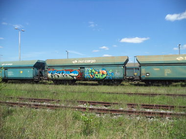 Graffiti Train - Photo by FIROONE