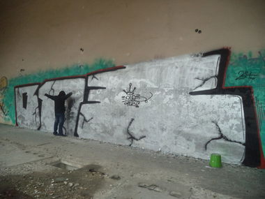 Graffiti Bombing - Photo by FIROONE