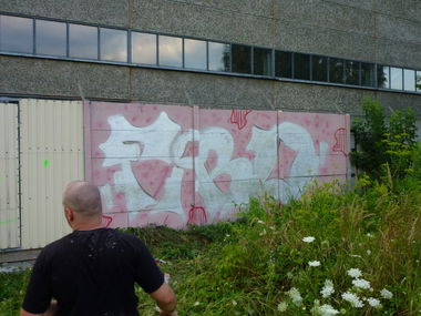 Graffiti Bombing - Photo by FIROONE