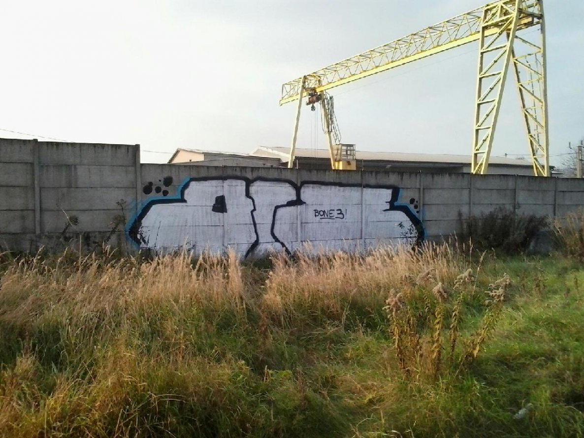 Graffiti Bombing - Photo by FIROONE - B13