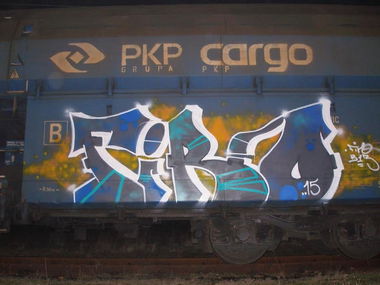 Graffiti Train - Photo by FIROONE