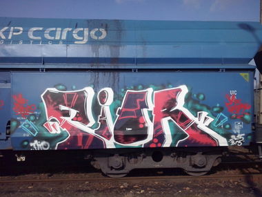 Graffiti Train - Photo by FIROONE