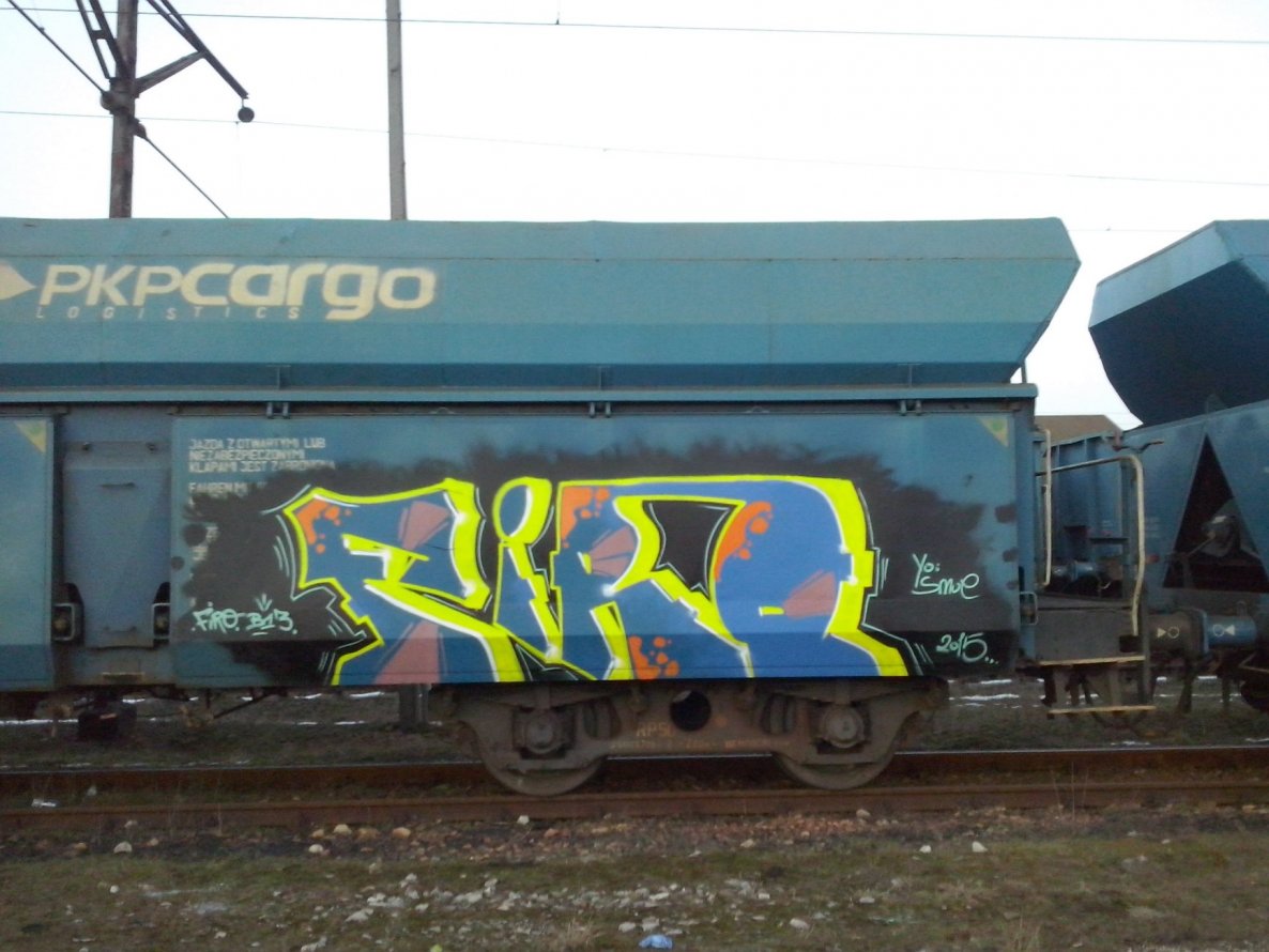 Graffiti Train - Photo by FIROONE