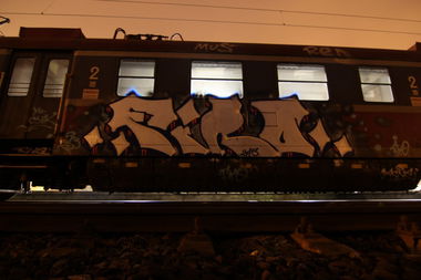 Graffiti Train - Photo by FIROONE