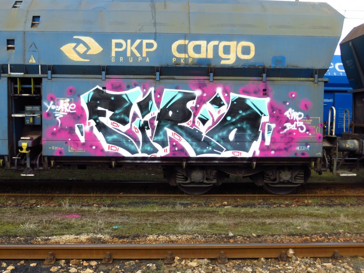 Graffiti Train - Photo by FIROONE