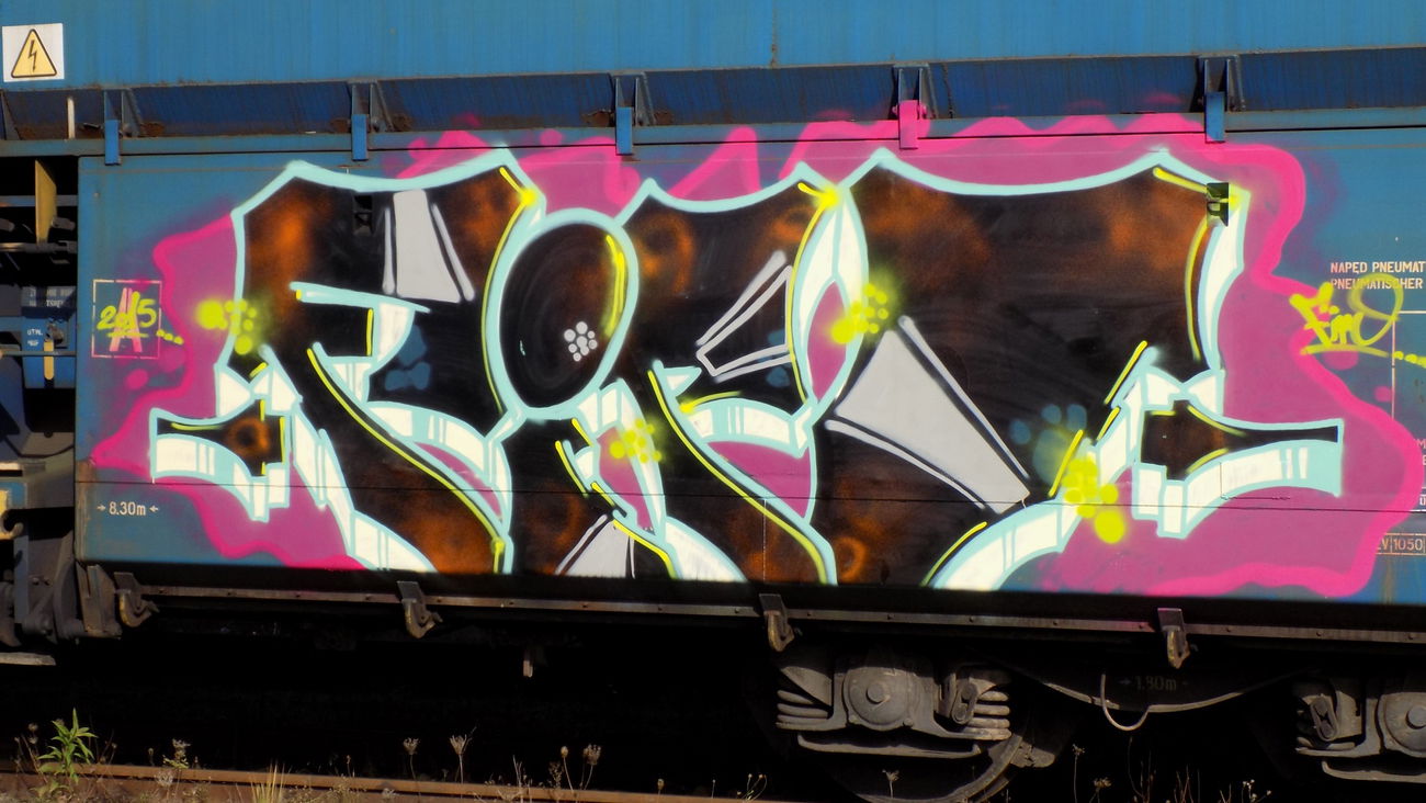 Graffiti Wall - Photo by FIROONE