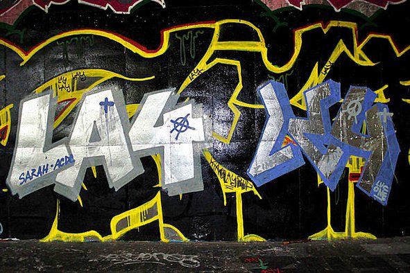 Graffiti Wall - Photo by FISCHLAKEN - RIP, LAY, Essen