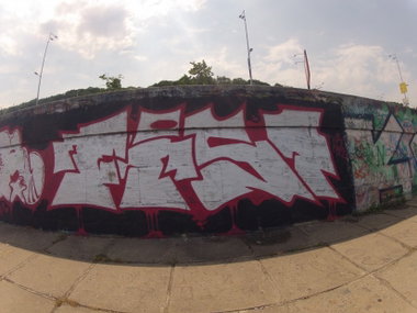 Graffiti Wall in Kyiv - Photo by FIST (2013)