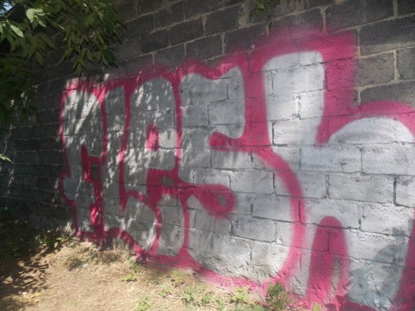 Graffiti Bombing in Ekaterinburg - Photo by FLESHone - Flesh