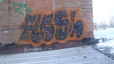 Graffiti Bombing in Ekaterinburg - Photo by FLESHone - Flesh (2012)