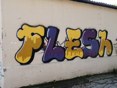 Graffiti Wall in Yekaterinburg - Photo by FLESHone - ????? (2013)