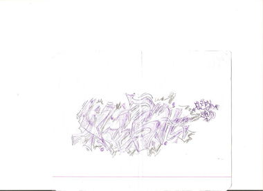 Graffiti Sketch - Photo by FLESHone (2013)