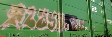 Graffiti Train - Photo by FLESHone (2013)
