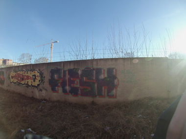 Graffiti Wall - Photo by FLESHone - Smuno, Flesh (2013)