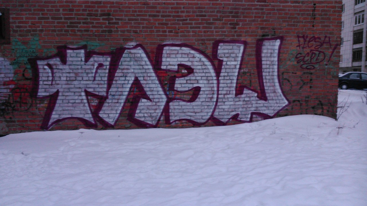 Graffiti Bombing - Photo by FLESHone - Flesh (2013)