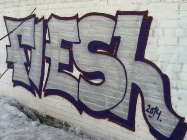 Graffiti Wall - Photo by FLESHone - Flesh (2014)