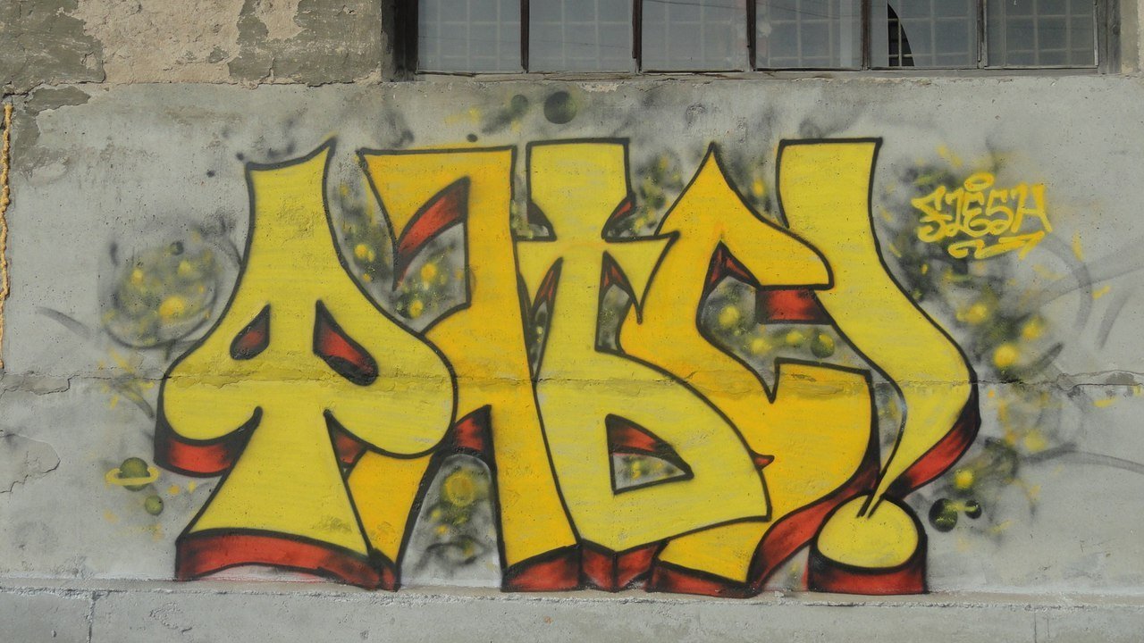 Graffiti Wall - Photo by FLESHone - Flesh (2014)