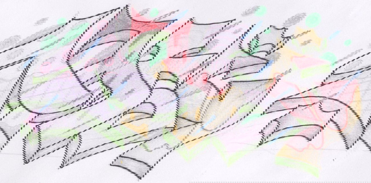 Graffiti Sketch - Photo by FLESHone - Flesh (2015)