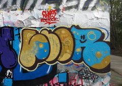 Graffiti Wall in Rostock - Photo by FLOR45