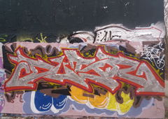 Graffiti Wall in Rostock - Photo by FLOR45