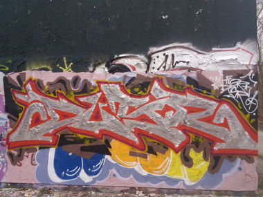 Graffiti Wall in Rostock - Photo by FLOR45