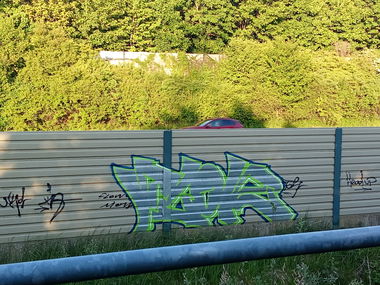 Graffiti Street Art in Rostock - Photo by FLOR45 (2018)