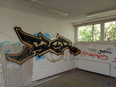 Graffiti Wall in Rostock - Photo by FLOR45 (2026)