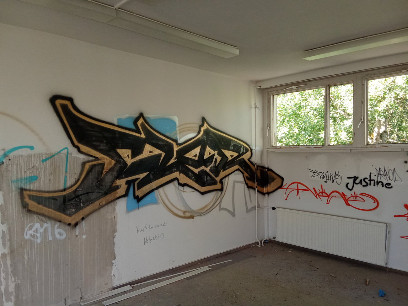 Graffiti Wall in Rostock - Photo by FLOR45 (2026)
