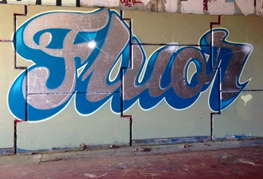 Graffiti Wall - Photo by FLUORONE - fluor, fluorone (2015)