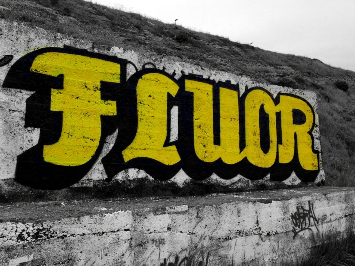 Graffiti Bombing - Photo by FLUORONE - fluorone (2013)