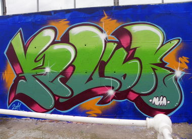 Graffiti Wall - Photo by FLUORONE - fluor (2011)