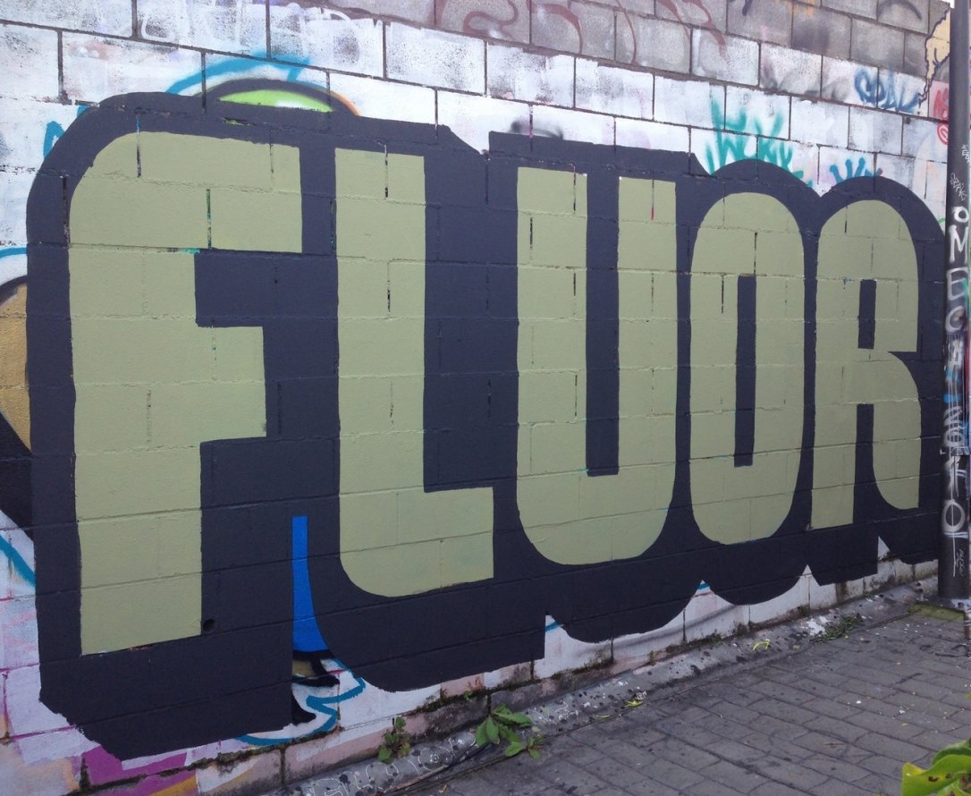 Graffiti Wall - Photo by FLUORONE - fluor, fluorone (2014)
