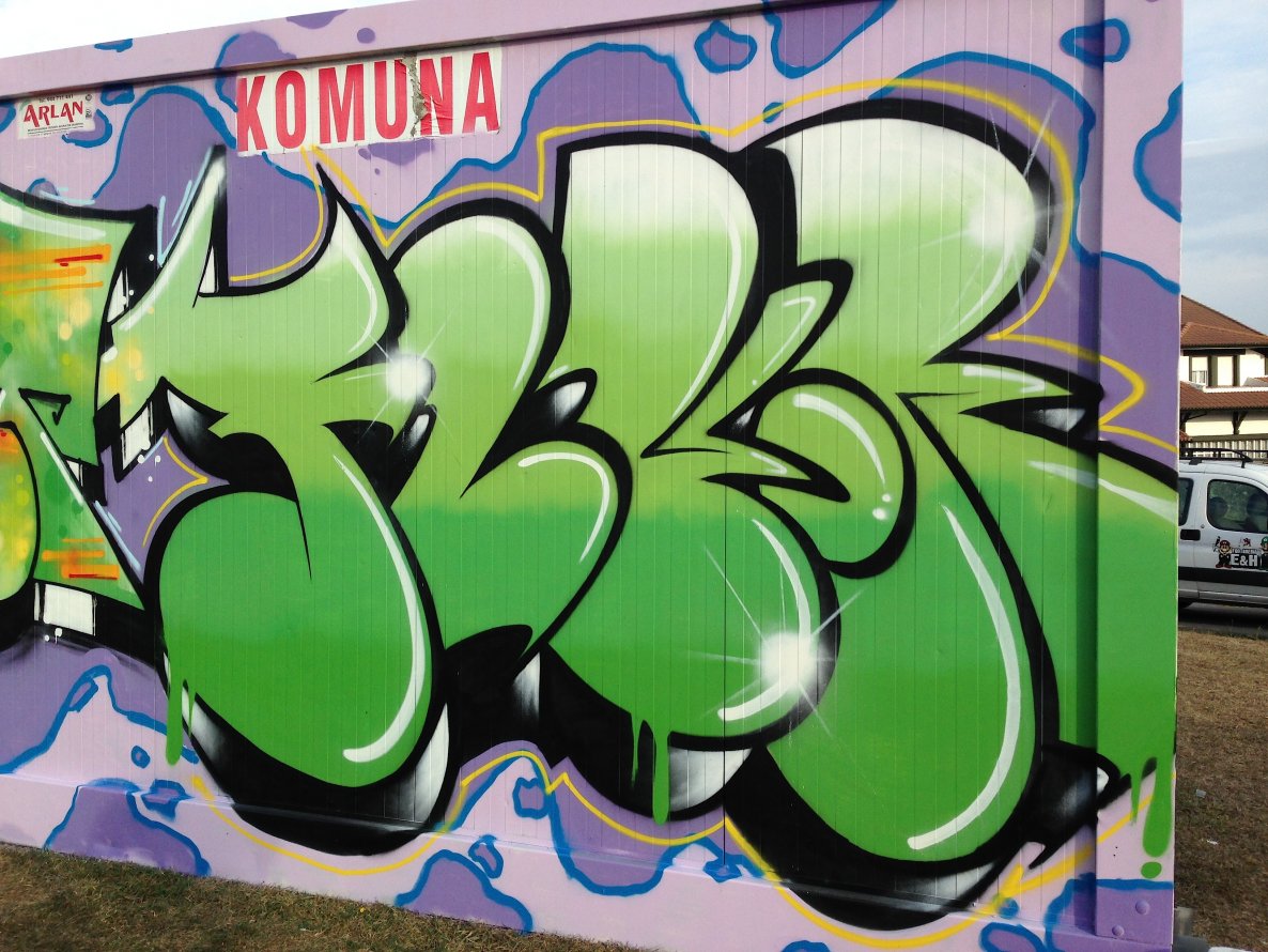 Graffiti Wall - Photo by FLUORONE - fluor (2014)