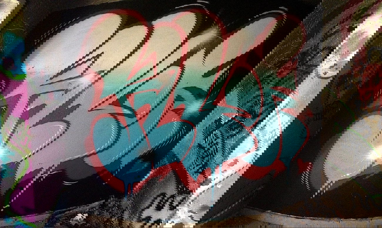 Graffiti Wall - Photo by FLUORONE - fluor, fluorone (2014)