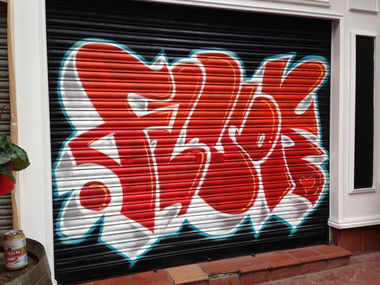Graffiti Bombing - Photo by FLUORONE - fluor (2014)