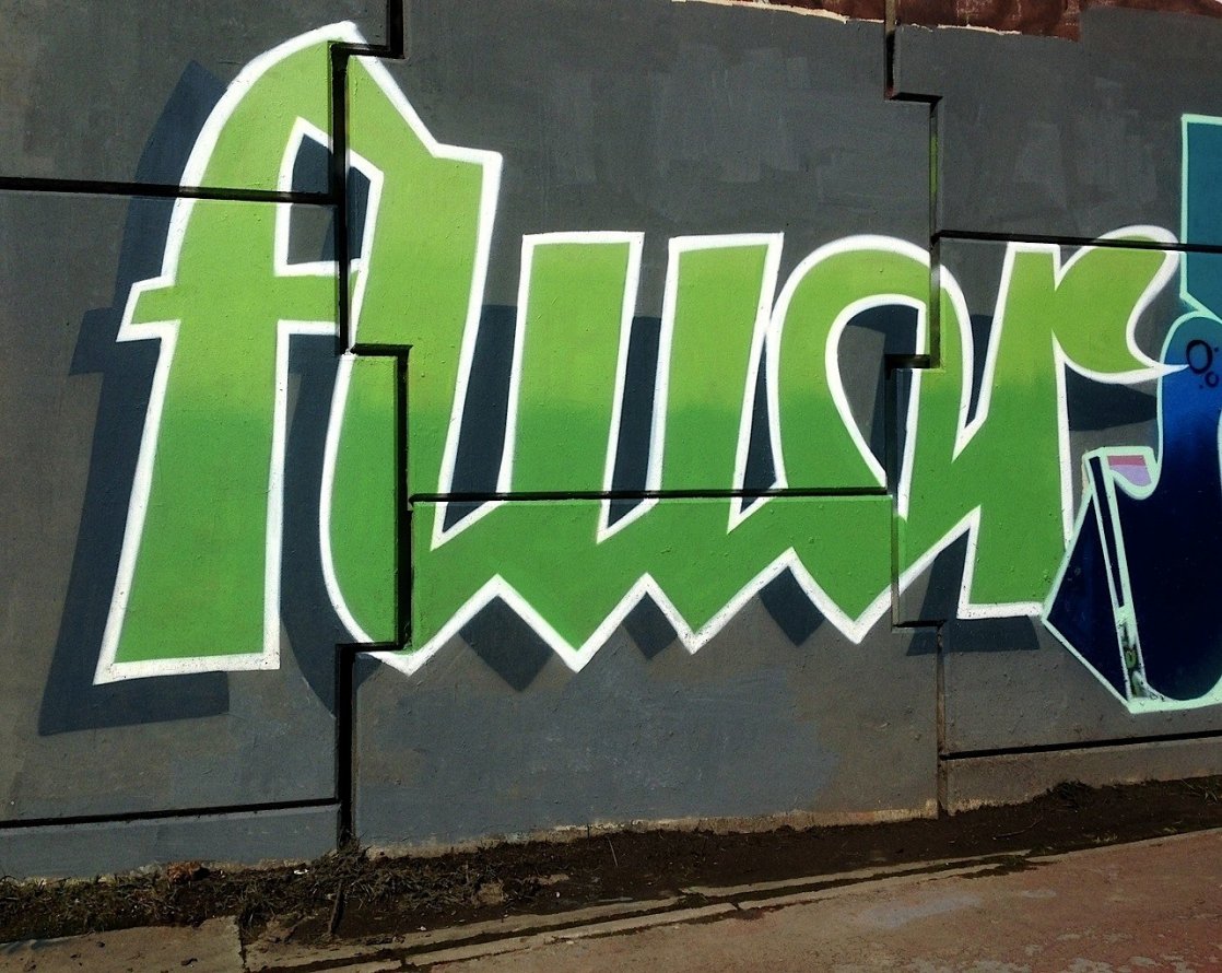 Graffiti Wall - Photo by FLUORONE - fluor, fluorone (2015)