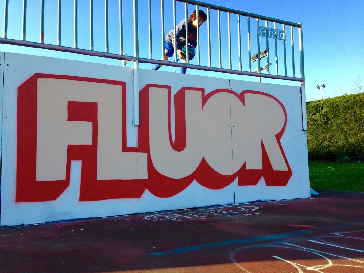 Graffiti Wall - Photo by FLUORONE - fluor, fluorone (2015)