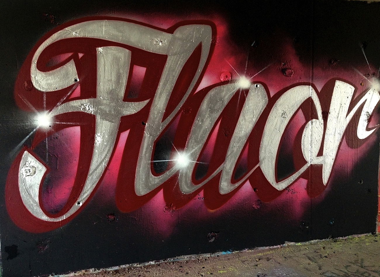 Graffiti Wall - Photo by FLUORONE (2015)