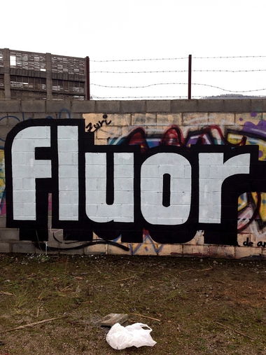 Graffiti Artwork - Photo by FLUORONE (2015)