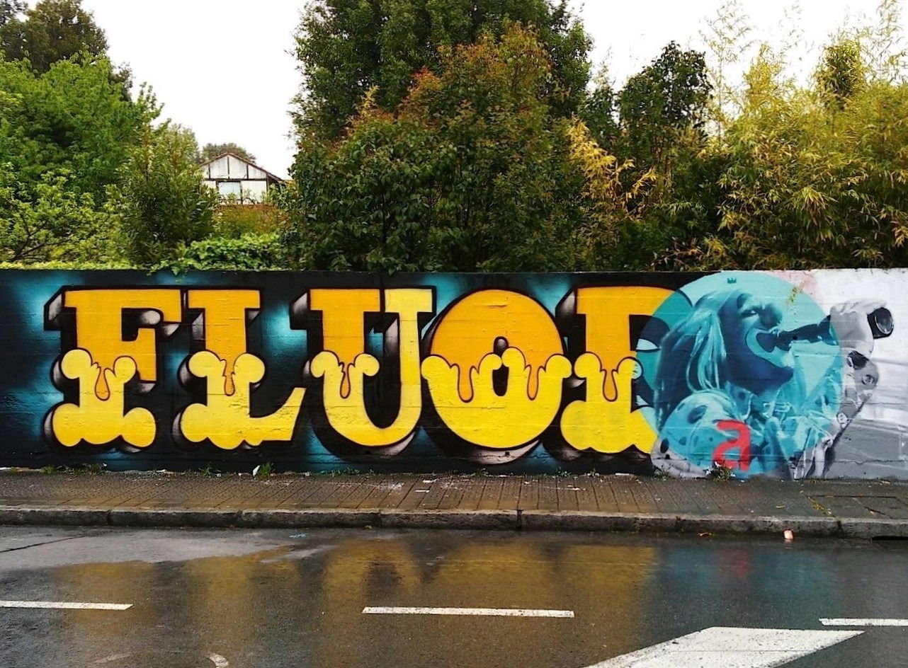 Graffiti Wall - Photo by FLUORONE - fluor, fluorone (2016)