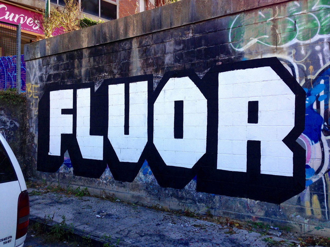 Graffiti Wall - Photo by FLUORONE (2015)