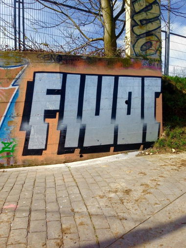 Graffiti Wall - Photo by FLUORONE (2015)