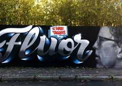 Graffiti Wall - Photo by FLUORONE - fluor, fluorone (2017)