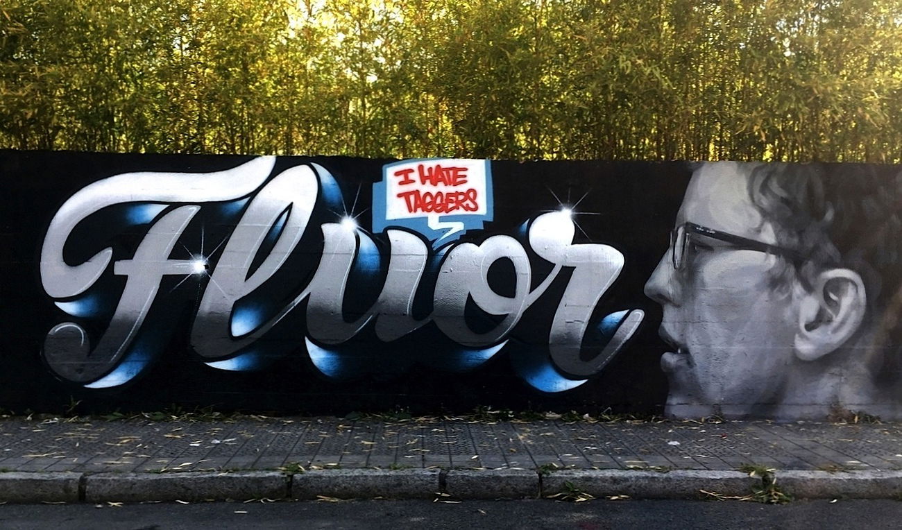 Graffiti Wall - Photo by FLUORONE - fluor, fluorone (2017)