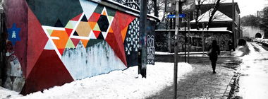 Graffiti Wall in Krakow - Photo by FLY - fly (2014)