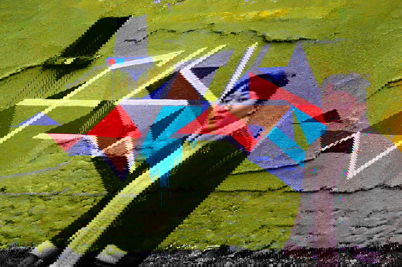 Graffiti Wall in Berlin - Photo by FLY - fly (2014)