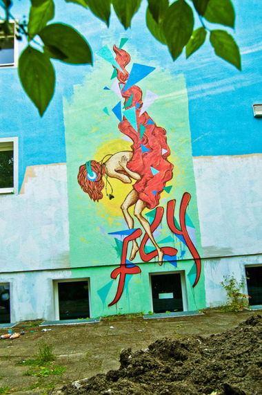 Graffiti Wall - Photo by FLY (2014)