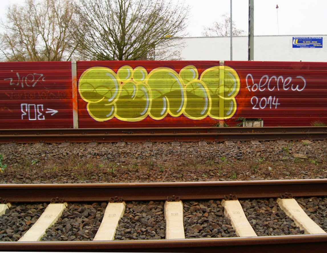 Graffiti Bombing - Photo by FOESandFriends - Zünic, FOE, Crew