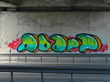 Graffiti Bombing - Photo by FOESandFriends - Abart, FOE, Worms